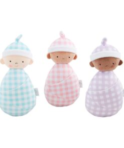 Alternative view of Mud Pie Baby Doll Basket Set