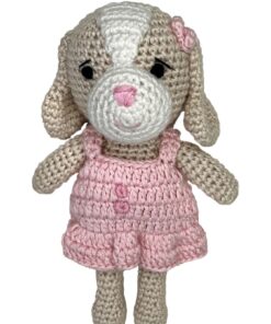 Zubels Bamboo Crochet Rattle