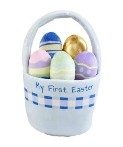 Alternative view of Mud Pie My First Easter Basket Plush Set