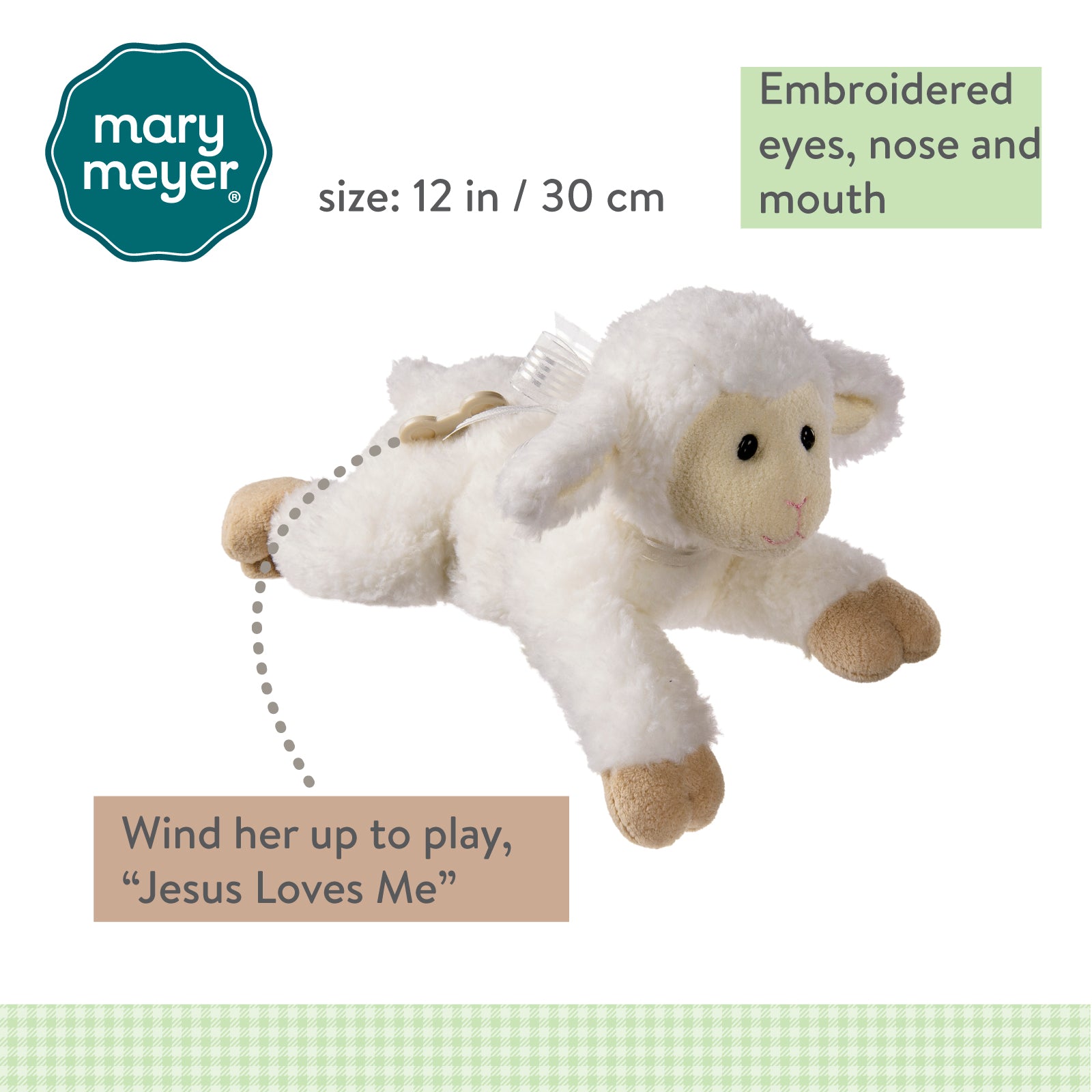 Mary Meyer Melody Musical Lamb - Image 2