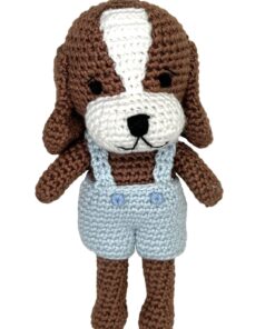 Alternative view of Zubels Bamboo Crochet Rattle